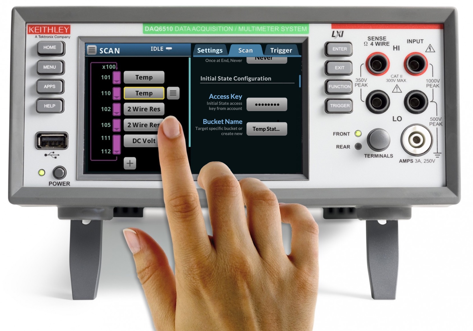Initial State - Keithley Integration